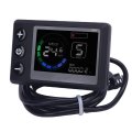 Keenso Lcd Display Meter Electric Bike Scooter Speedometer With Hd Backlit Screen Rainproof Design For 22 2mm Handlebars