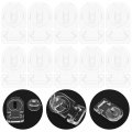 Upkoch 10pcs Box Hasps Acrylic Lock Catch Latches Decorativees Clasp Closure Jewelry Case Hasp Latch Hinge Latchs Lock For
