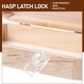 Upkoch 10pcs Box Hasps Acrylic Lock Catch Latches Decorativees Clasp Closure Jewelry Case Hasp Latch Hinge Latchs Lock For