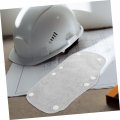 Homsfou 12 Pcs Hard Hat Sweatband Sweat Bands Washable Safetys Replacement Liner Sweatband Toppers Has Towel Fabric