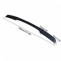 Labwork Rear Spoiler Plastic Trunk Lip Wing Replacement For Corvette C6 Z06 2005-2013