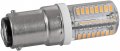 Push In Led Light Bulb For Sewing Machines Clear Bright White B15 Bayonet Base 120v 5 Watt Energy Efficient 02111 