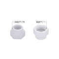 Uxcell Faucet Adapter 2pcs M20mmx8 5mm Female Thread To M22mmx7 Male Plastic Tap Aerator Connector For Kitchen Bathroom Sink