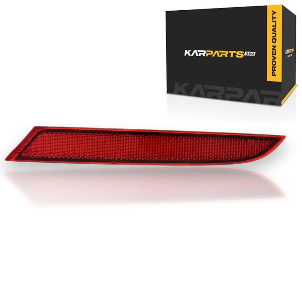 Rear Passenger Side Reflector For 2016 Volkswagen Passat Red Lens Capa Certified Replaces Vw1185107 Vw1185107c 561945106a