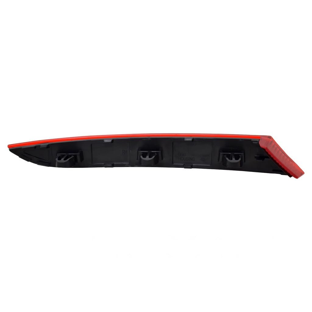 Rear Passenger Side Reflector For 2016 Volkswagen Passat Red Lens Capa Certified Replaces Vw1185107 Vw1185107c 561945106a