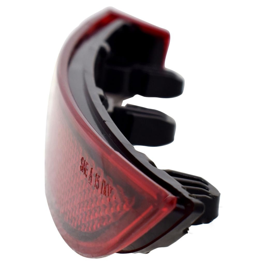Rear Passenger Side Reflector For 2016 Volkswagen Passat Red Lens Capa Certified Replaces Vw1185107 Vw1185107c 561945106a