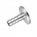 Uxcell 304 Stainless Steel Kf25 Flange To 13mm Rubber Hose Barb Adapter For Vacuum
