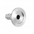 Uxcell 304 Stainless Steel Kf25 Flange To 13mm Rubber Hose Barb Adapter For Vacuum