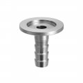 Uxcell 304 Stainless Steel Kf25 Flange To 13mm Rubber Hose Barb Adapter For Vacuum