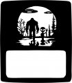 Jeeptails Bigfoot And Alien Tail Lamp Light Covers For Jeep Wrangler Jl Non-led Black Set Of 2 