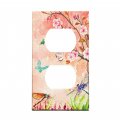 Cherry Tree Dragonflies And Butterflies Outlet Cover 
