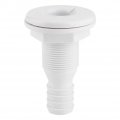 Thru Hull Hose 1in Nylon Plastic Marine Bilge Pump Aerator Fitting For Boat Yacht Sail Rv Camper Truck 