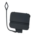 Rear Bumper Tow Hook Cover For Bmw 325xi 330xi 2006 Primed Black Plastic Replacement Bm1129153 51127187542 