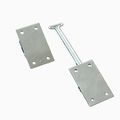 X-haibei 2 Set T-style Entry Door Catch Latch Holder Alloy Rv Camper Trailer Cargo 6 Inch 