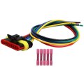 Tail Lights Connector For Fiat 500 2012 2019 68214449ac Pigtail Plug Wiring Harness With 11 8 In Wires