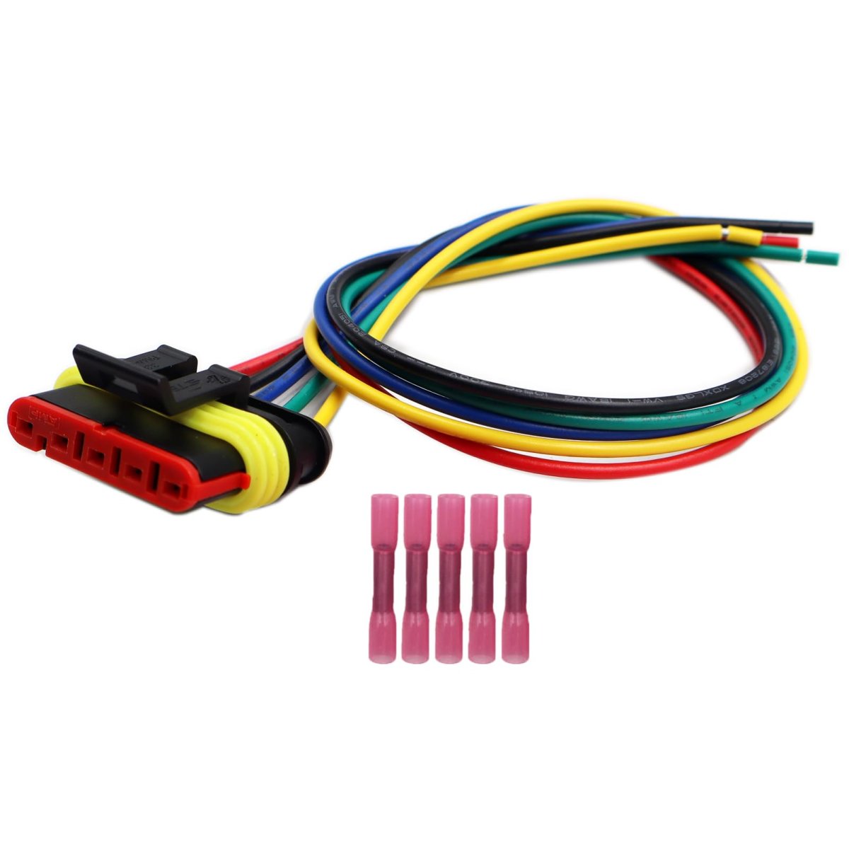 Tail Lights Connector For Fiat 500 2012 2019 68214449ac Pigtail Plug Wiring Harness With 11 8 In Wires