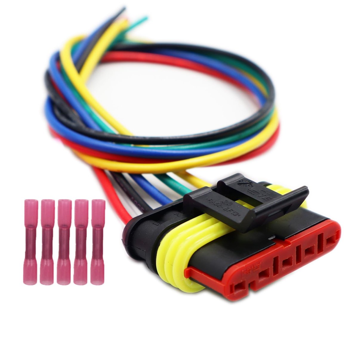 Tail Lights Connector For Fiat 500 2012 2019 68214449ac Pigtail Plug Wiring Harness With 11 8 In Wires
