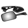 Emgo Replacement Mirror Pair For 88-89 Suzuki Gsxr Mini Black 20-69760 