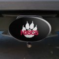 North Dakota State College Of Science Secondary Logo Oval Tow Hitch Cover Trailer Plug Insert 2