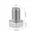Uxcell M8x12mm Hex Bolts 304 Stainless Steel Hexagon Screw Bolt 15pcs