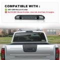 Smoked High Mount Stop Cargo Light Led 3rd Third Brake Assembly For Nissan Frontier Pickup 2001 2002 2003 2004 Smoke Lens
