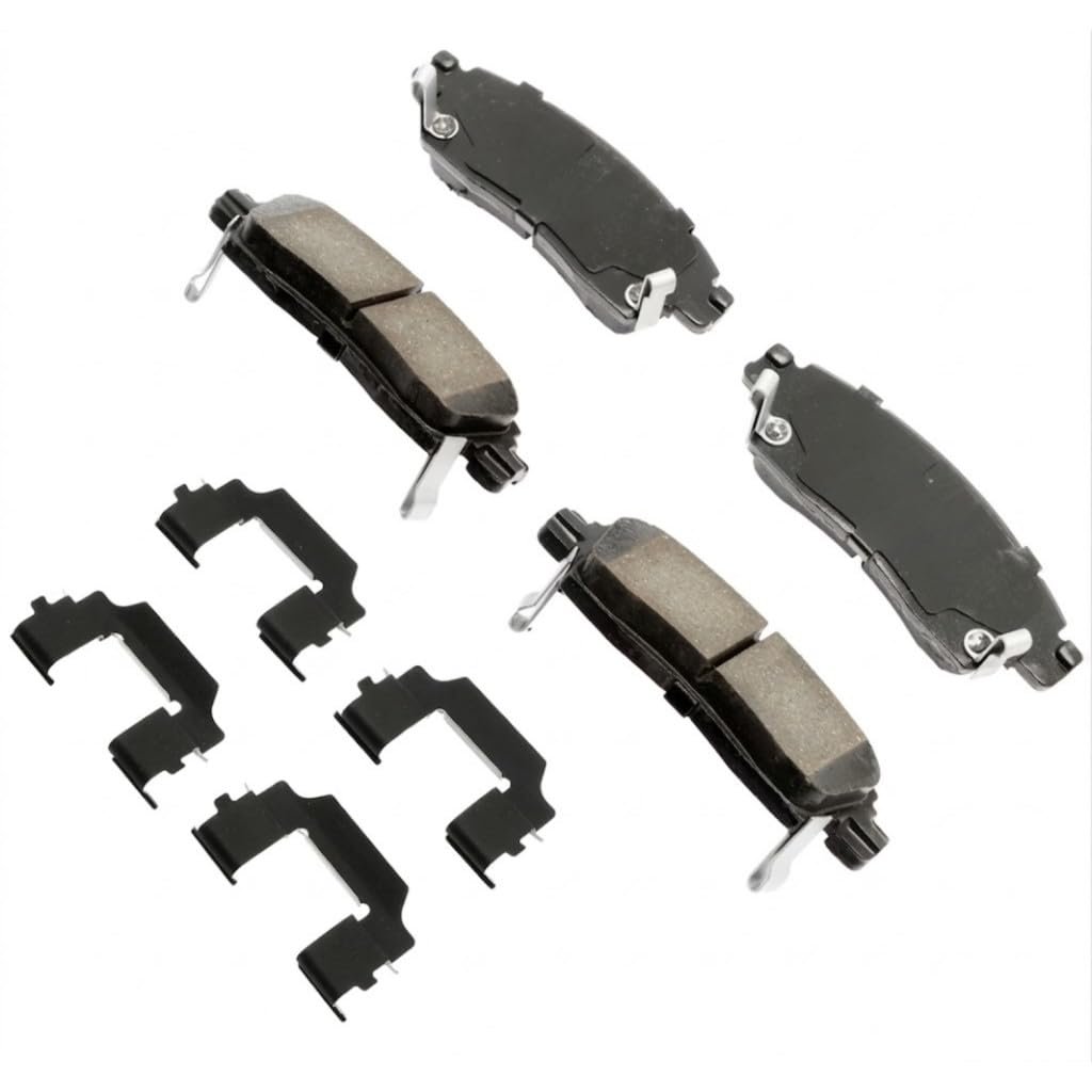 Rear Ceramic Brake Pad Set For Chevy Traverse 2009 2017 Gold Classification Bonded Friction Replacement 19428029