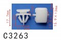Autobahn88 Trim Storage Compartments Cover Door Sill Wheel Arch Mirror Clip Compatible With Bmw Oem 51137269358 Pack Of 20