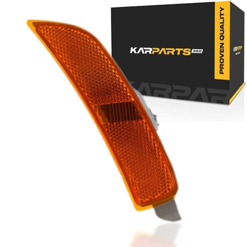 Front Passenger Side Marker Light For Mazda Mx 5 Miata 2016 2025 Amber Lens Pc Cm110f Plastic Housing With Bulbs Replaces