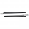 Xtremeamazing 4pcs Front Rear Left Right Outside Weatherstrip Window Molding Seal Belt For Sienna 2011-2020 