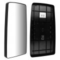 Hood Tow Mirrors Truck Door For 2002-2018 International Prostar Lonestar 4300 4400 7400 7600 8500 860 Upper Mirror Lens Heated