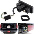 Light-up Rectangular Trailer Hitch Receiver Cover Brake Tail Turn Light 3-in-1- Fits 2 Hitches