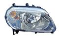 Passenger Side Headlight Assembly 335-1140r-ac7c For Chevrolet Hhr 2007 2010 Halogen Light Source Clear Plastic Lens Waterproof 