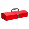 Big Red Tb102-1 Torin Portable Steel Tool Box 16 Hip Roof Style With Metal Latch Closure 