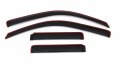 Auto Ventshade Avs In-channel Ventvisor Rain Guards Fits 2002 2009 Chevrolet Trailblazer 2006 Ss Smoke 4 Pcs 194733 