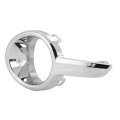 Keenso Chrome Plating Fog Light Cover Abs Plastic Lamp Bezel With Exquisite Appearance High Strength For 2008 2012 2018 Cars