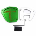 Httmt- Green Extension Kickstand Side Stand Foot Pad Compatible With Kawasak Klr 650 2008-2019 P N Gzsp-jd-030