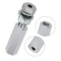 Quick Release Flag Pole Holder Silver For 1 4 In Poles All Atv Utv Motorcycle Dirt Bike Year
