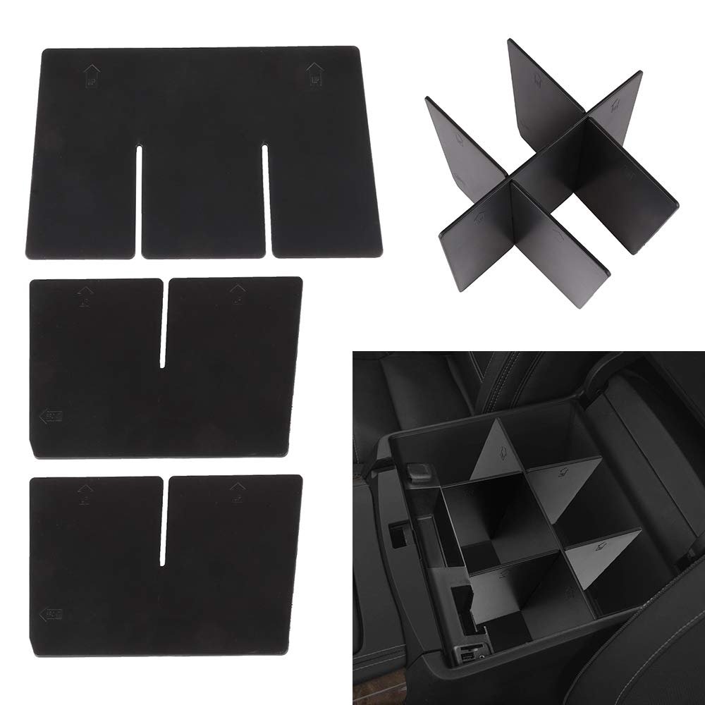 Auto Center Console Lid Repair Kit 2016-2018 For Toyota Tacoma Insert Set Center Organizer