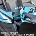 Sautvs Door Latches For Polaris Rzr Rust-proof 4 5 Easy Vent Extenderecure Opener Increasing Air Circulation Xp 1000 Turbo