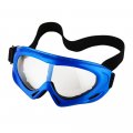 Wow Youth Motocross Helmet Bmx Mx Atv Dirt Bike Spider Web Blue Goggles Martian Glove Bundle