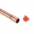 Uxcell Brass Pipe Fitting 3 8 Sae Flare Connector Male Thread Adapter With Copper Tube For Air Conditioner Hvac System