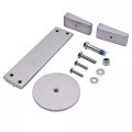 8m0107550 Aluminum Anode Kit Replacement For Mercury Verado Optimax Outboards 