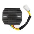 Motorcycle Voltage Regulator Rectifier With Large Heat Sink Fins Improve Charging Capability For Cat 400 Bearcat 454 