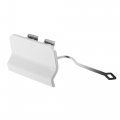 Uxcell Rear Bumper Tow Hook Cover For Mercedes Benz C-class W204 C280 C300 C320 C350 C63 2011-2014 Eye Cap No A2048856223 White 