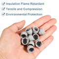 Nut Protection Cap 10pcs M8x13x15mm Plastic Hexagonal Screw Dome Acorn Hex Head Bolt Covers Waterproof Decorative Caps Grey