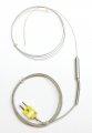 Ultra Thin 1 Mm Stainless Steel K-type Thermocouple Probe 4 Ft 