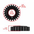 Caltric Primary Drive Gear 23t Compatible With Honda Trx450er Electric Start 2006-2014 23121-hp1-600