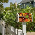 Numland Autumn Leaves Magnetic Anti-uv 100 Polyester Standard Size 21x18 In Oxford Garden Postbox Letterbox Cover