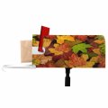 Numland Autumn Leaves Magnetic Anti-uv 100 Polyester Standard Size 21x18 In Oxford Garden Postbox Letterbox Cover 