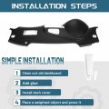 Kuafu Dash Board Cover Compatible With 2004 2005 2006 2007 2008 Acura Tl Replacement For 30-408ll Blk
